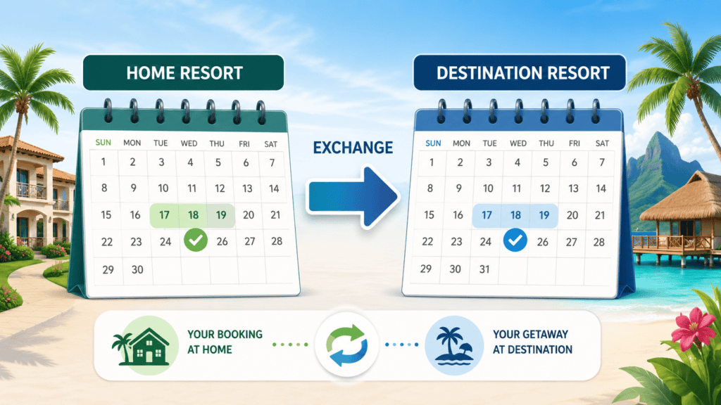Comparing a home-resort week with an Interval International exchange